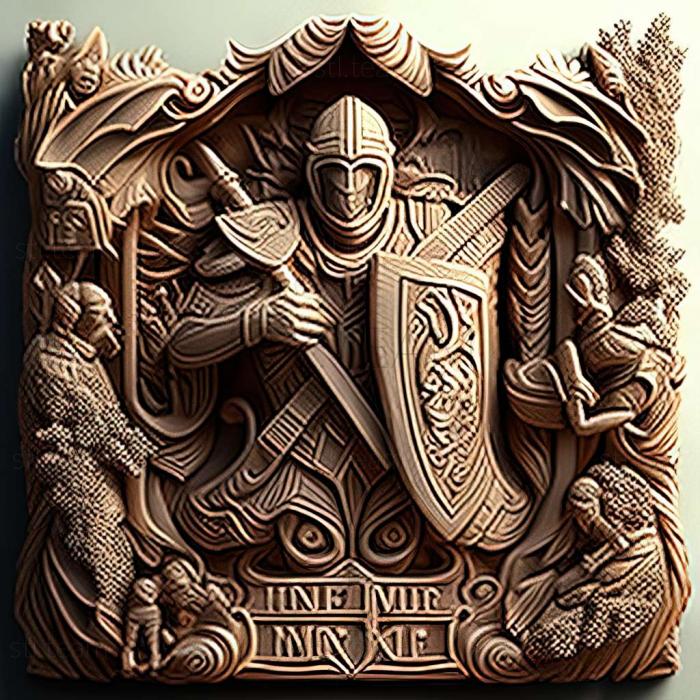 3D model Kingdom Under Fire A War of Heroes game (STL)